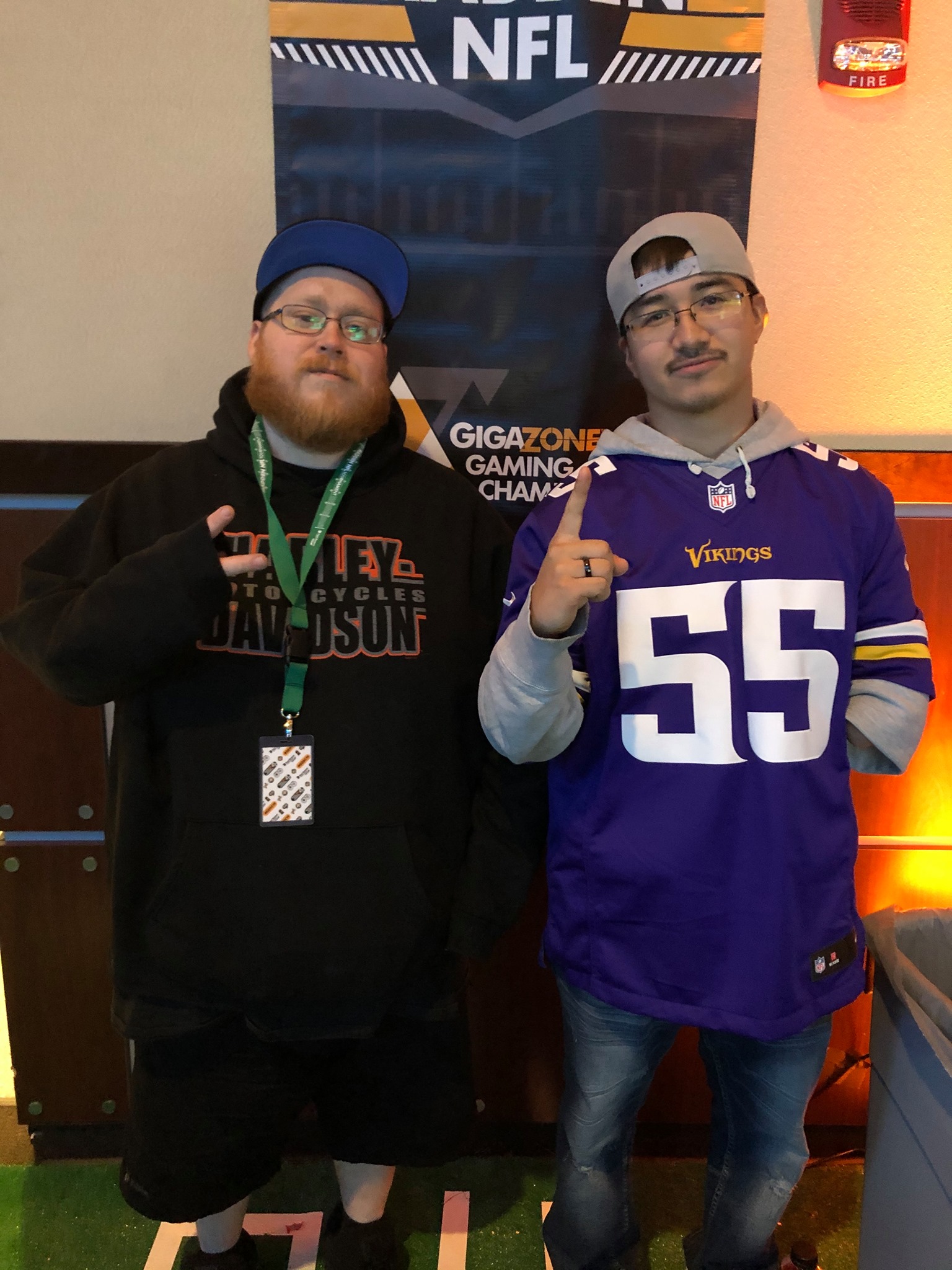Madden NFL 20 1st place goes to Emery Skinaway of Red Lake and 2nd place goes to Brandon Miller of Brainerd at #GZGC19